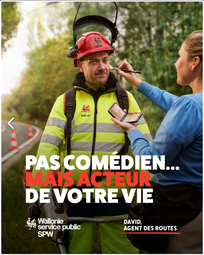 Pas comédien mais acteur de votre vie