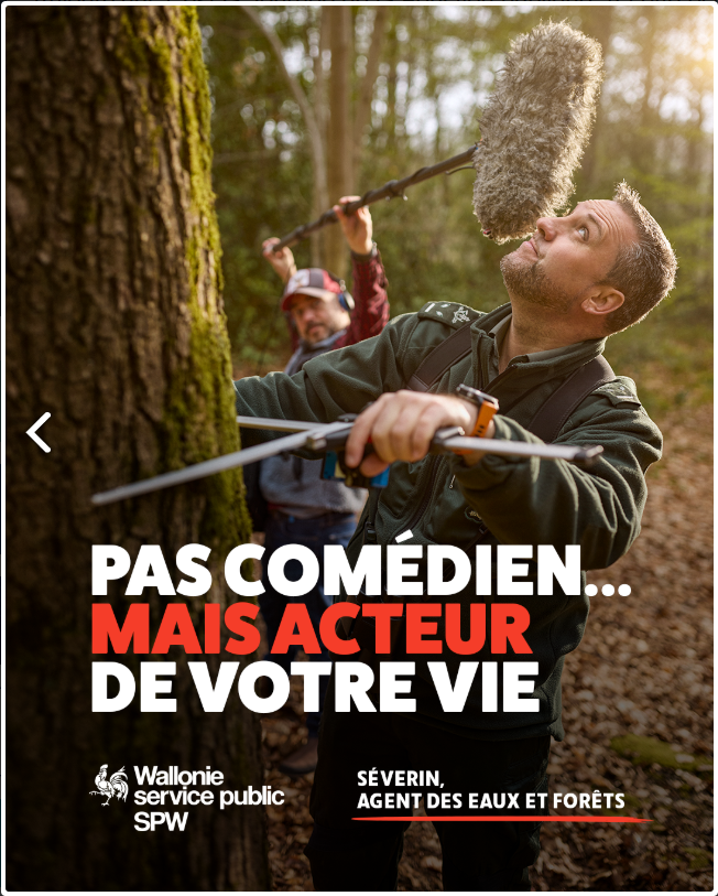 Pas comédien mais acteur de votre vie